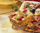 Lasagne mit Spinat und Hackfleisch