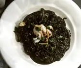 Risotto mit Tintenfisch
