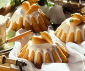 Kleine Nuss-Möhren-Kuchen