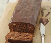 Schokoladen-Ingwer-Kuchen mit Mandeln