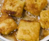 Panierte Grießschnitten