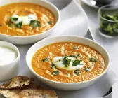 Möhren-Süßkartoffel-Suppe