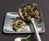 Kräuterlamm aus dem Wok