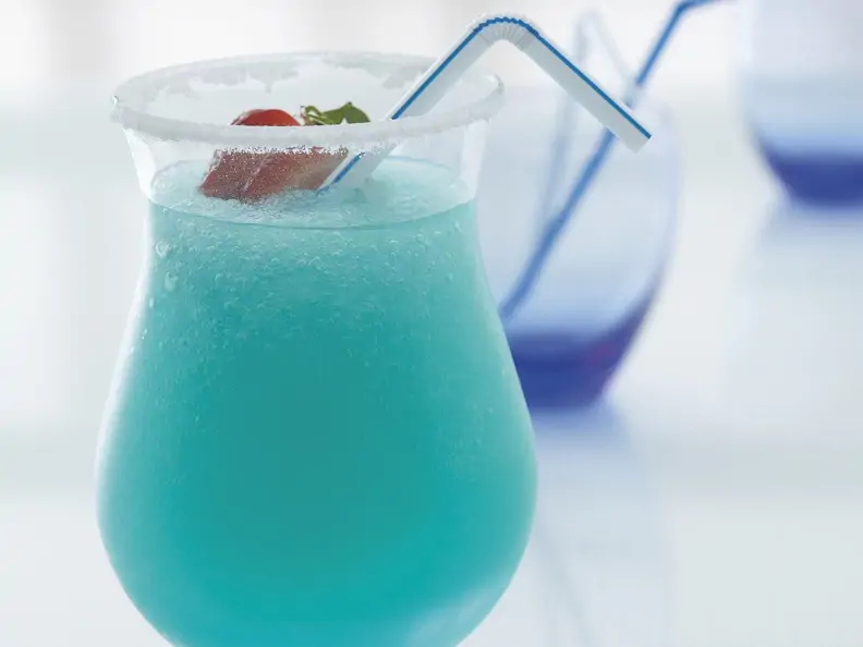Blauer Sekt-Cocktail (Gulfstream)