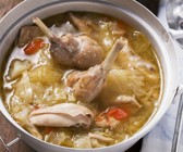 Kaninchen-Spitzkohl-Eintopf