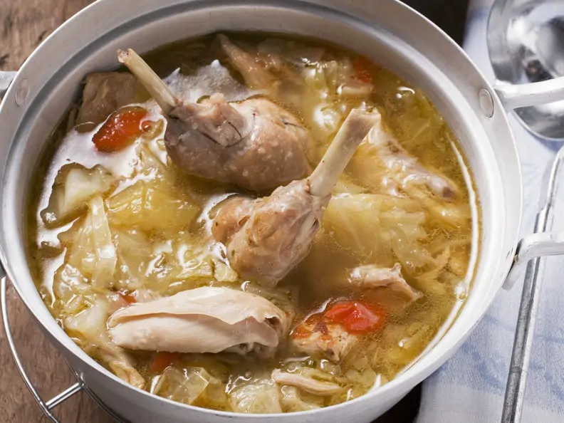 Kaninchen-Spitzkohl-Eintopf