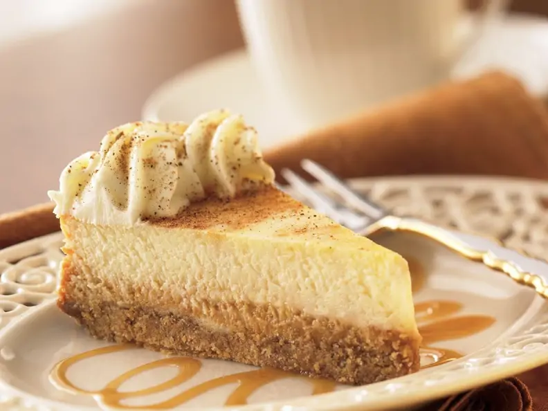 Quarkkuchen mit Chai-Tee