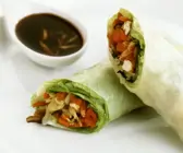 Glücksrollen mit Sojassoße