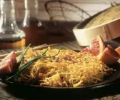 Gebratene Spaghetti