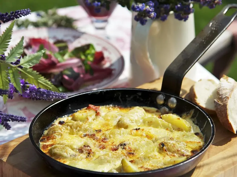 Kartoffelauflauf auf französische Art