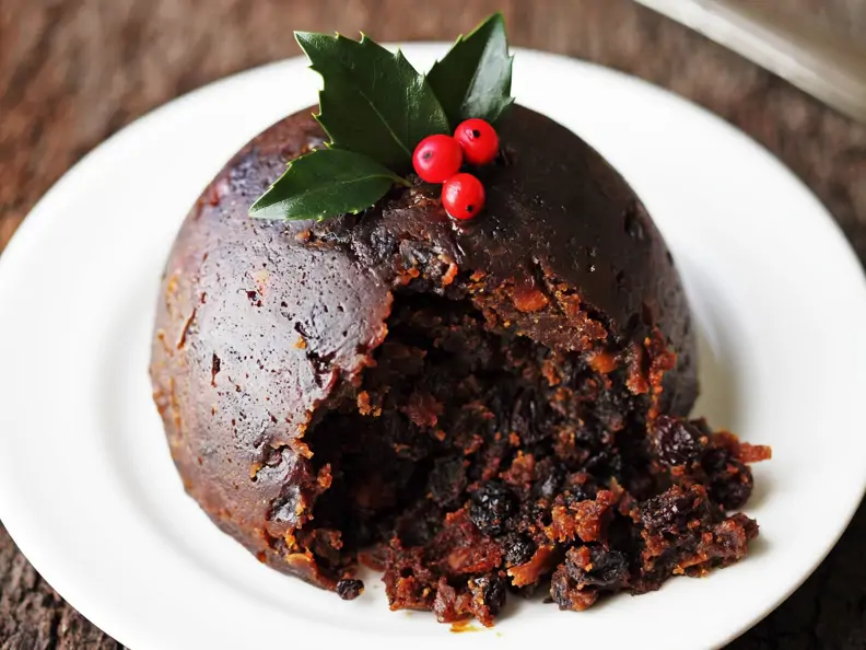 Englischer Weihnachtspudding