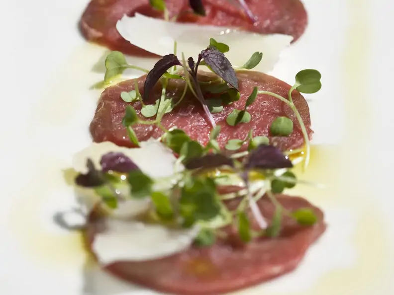 Black Gold Beef Carpaccio