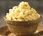 Kartoffelbrei mit roten Zwiebeln