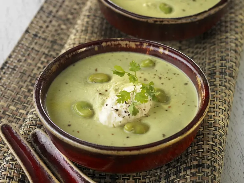 Cremige Bohnensuppe
