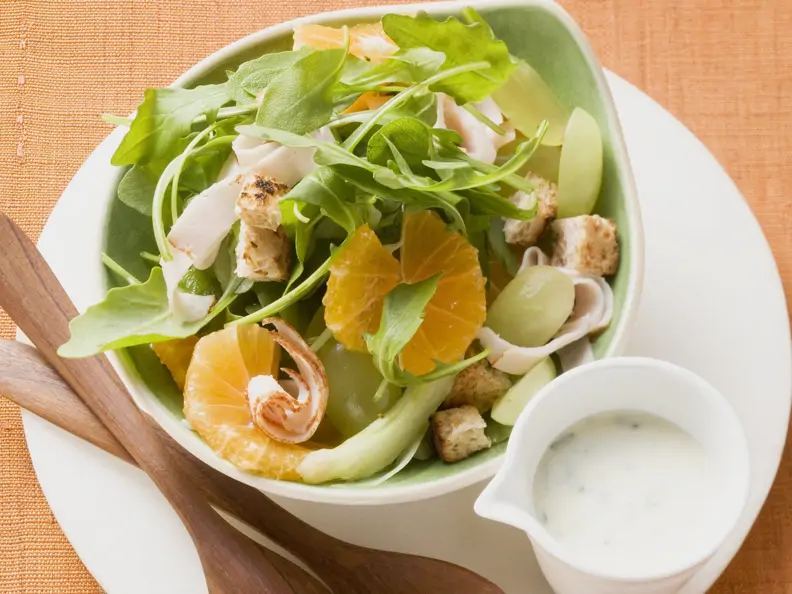 Rucola-Mandarinen-Salat