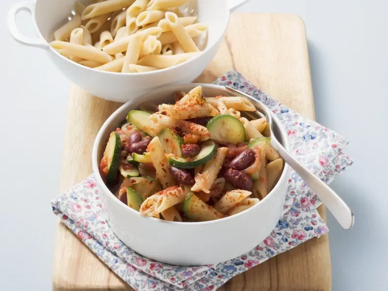 Pasta mit Chili sin Carne