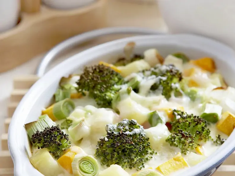Brokkoli-Gemüsegratin