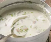 Cremige Fischsuppe mit Pernod