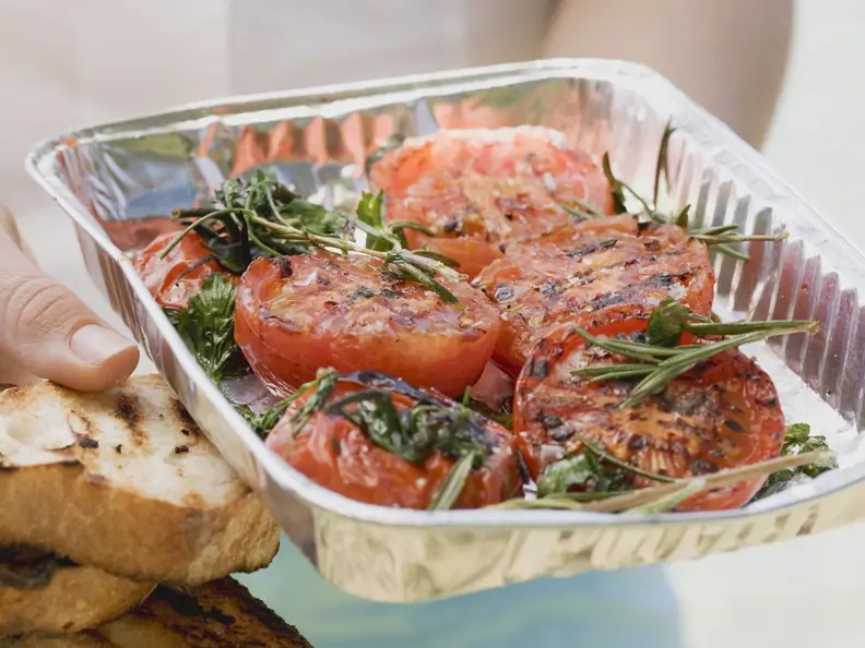Gegrillte Tomaten