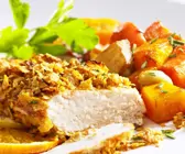 Hähnchenbrust mit Cornflakes