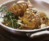 Fächerkartoffeln mit Nussbutter