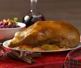 Weihnachtlicher Gänsebraten