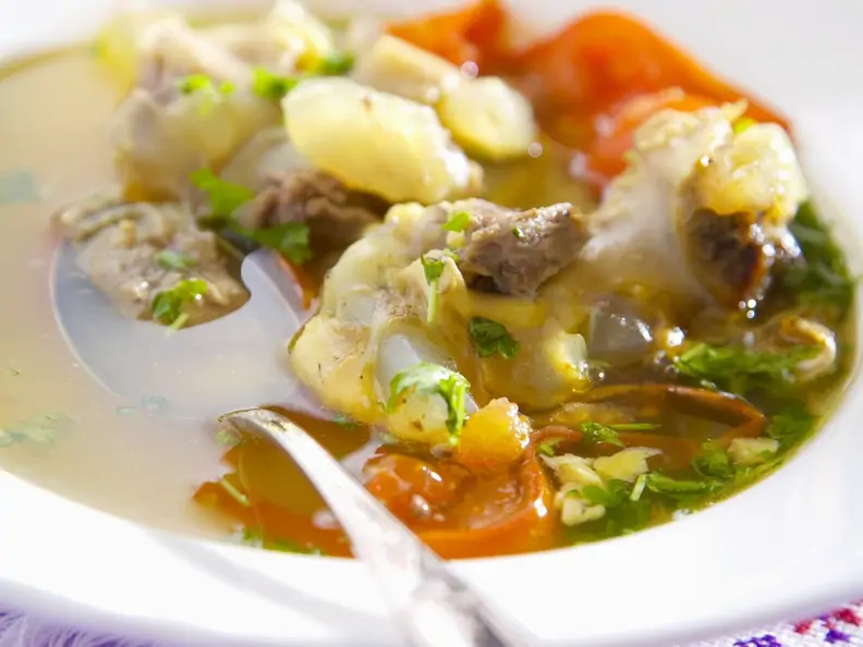 Fischsuppe auf ukrainische Art
