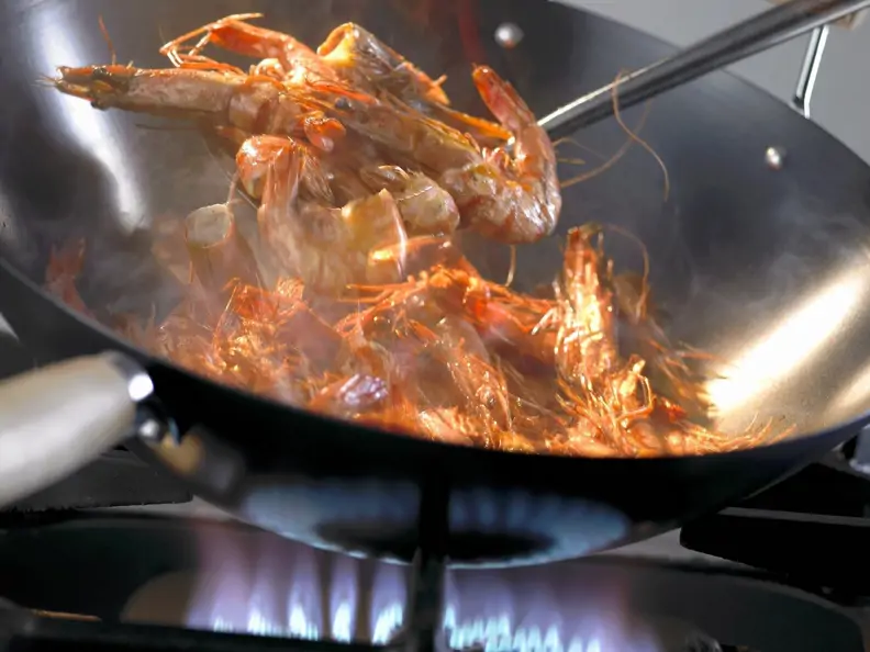Shrimps aus dem Wok
