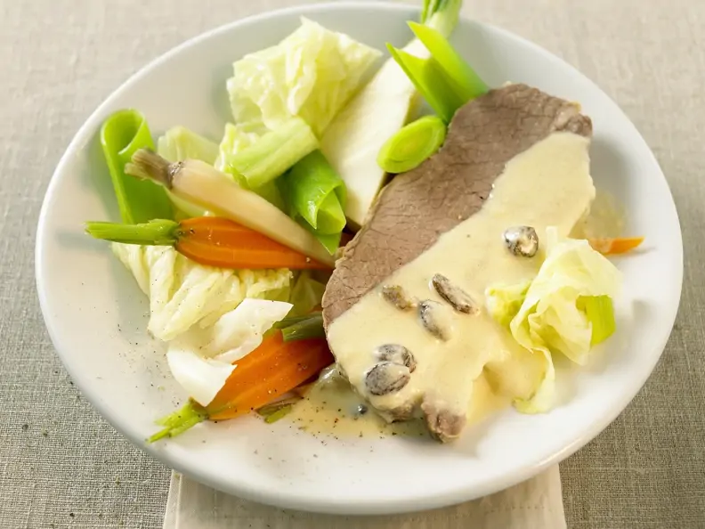 Wurzelfleisch auf Mecklenburger-Art
