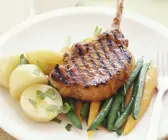 Kalbskotelett vom Grill