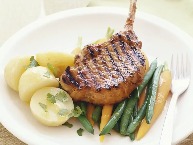 Kalbskotelett vom Grill