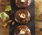 Lebkuchen mit Marzipan-Schoko-Glasur