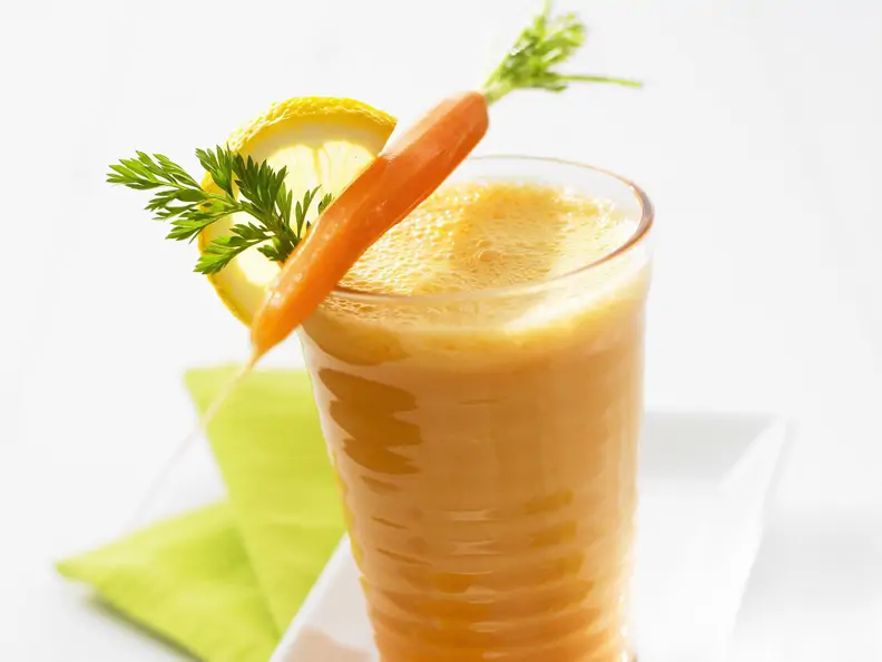 Möhren-Zitronen-Drink