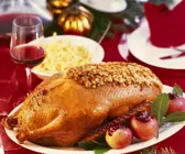 Knusprige gebratene Gans