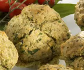 Herzhafte Muffins mit Bärlauch