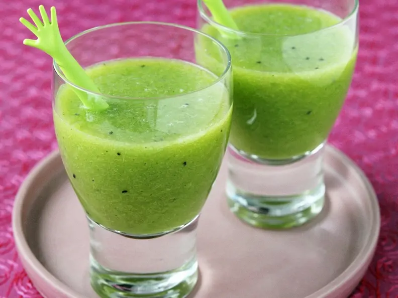 Kiwi-Zitronen-Shake