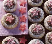 Nougat-Marzipan-Plätzchen