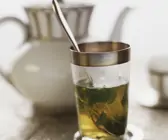 Frischer Pfefferminztee