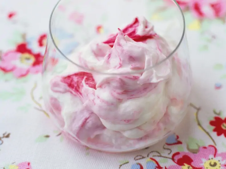 Rhabarbercreme
