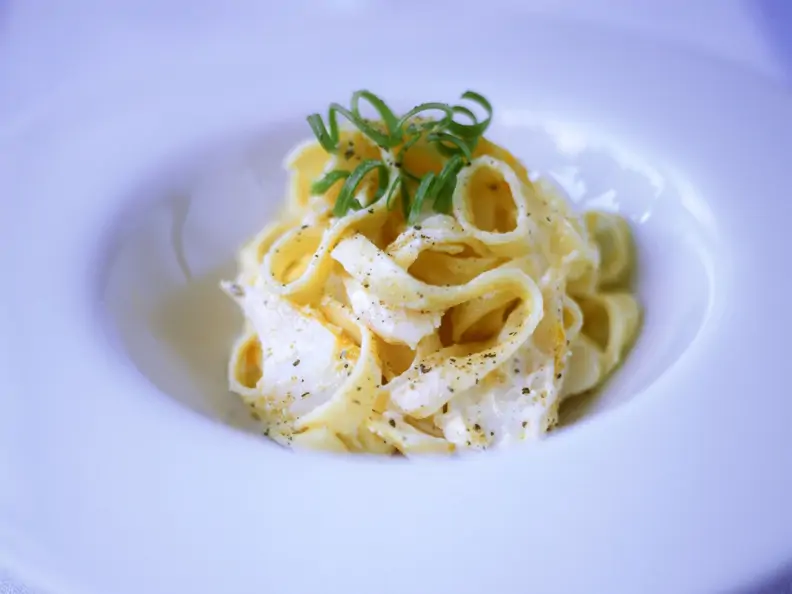 Tagliatelle mit Ricottasoße