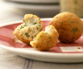 Fischklößchen mit Senfsoße