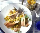 Matjesfilets mit Mangosalsa