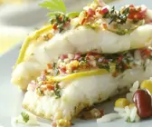 Catfish mit Marinade und Bohnenreis
