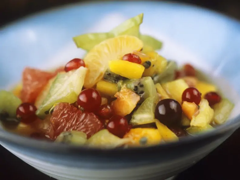 Obstsalat auf vietnamesische Art