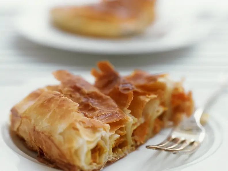 Kürbis-Flioteig-Kuchen