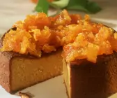 Mandelkuchen mit Orangen