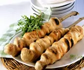 Stockbrot mit Kräutern