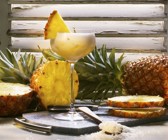 Ananas-Champagner-Cocktail