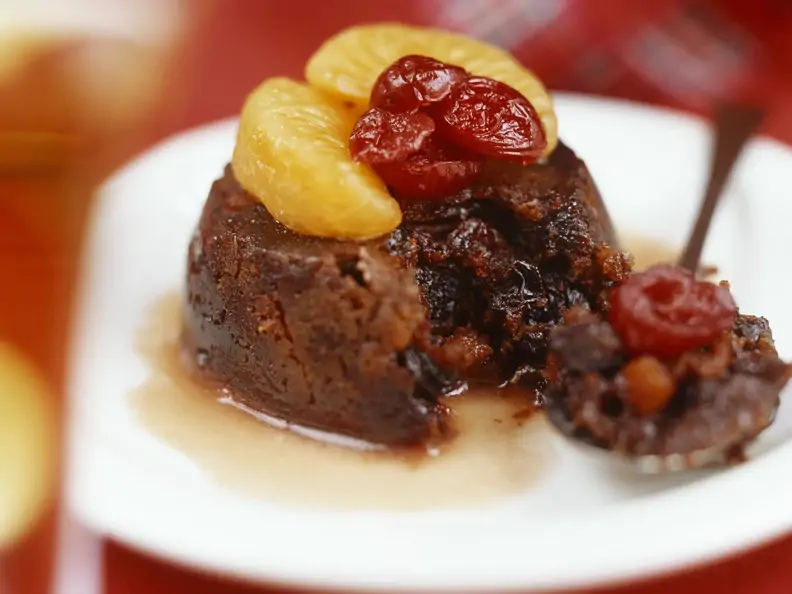 Englischer Weihnachtspudding