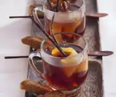 Kirsch-Schlehen-Punsch mit Amaretto